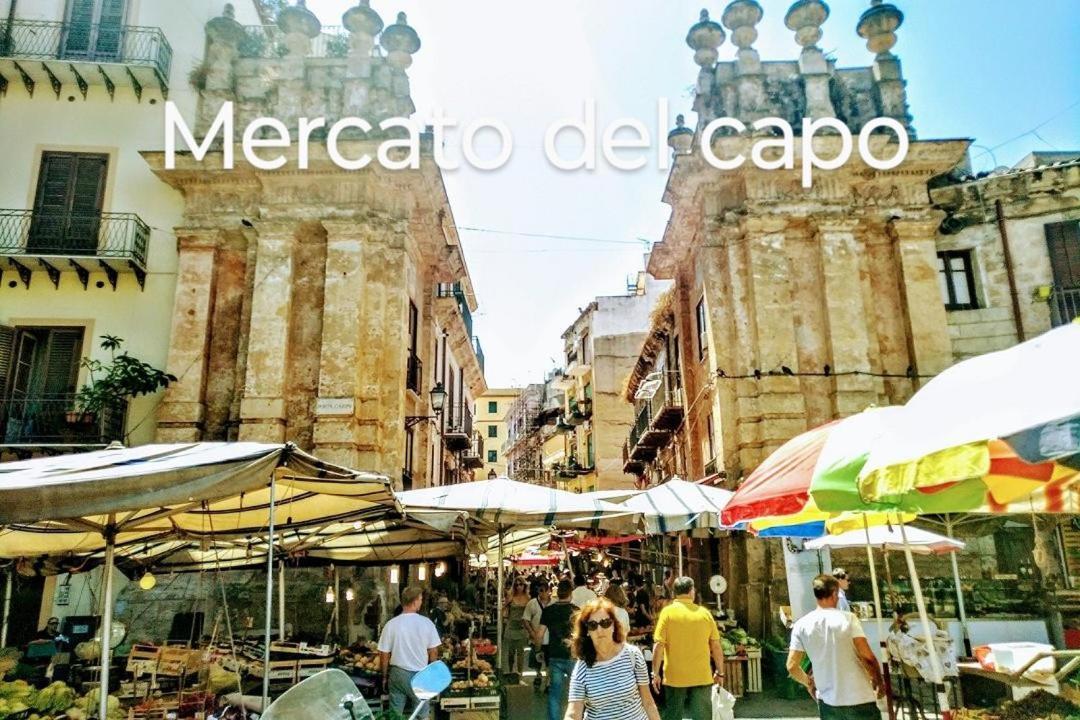 Casa Centro Storico O Capu Leilighet Palermo Eksteriør bilde